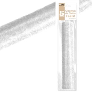 Chemin de Table Intissé – Disponible en Blanc, Rouge, Noir, Fuchsia, Gris ou Bleu – 5 Mètres 🌟 Ajoutez une touche élégante à votre décoration de table avec ce chemin de table intissé de qualité supérieure, disponible dans une variété de couleurs. Parfait pour des événements tels que les mariages, anniversaires, dîners de fête ou toute autre occasion spéciale, il transformera instantanément votre table en un espace chic et raffiné.