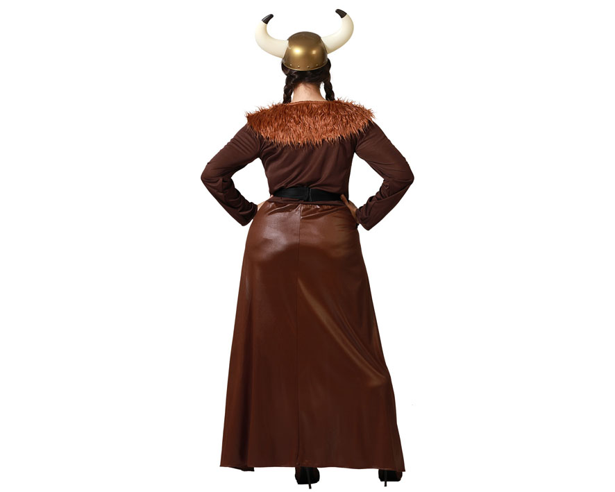 Affirmez votre force avec un look de véritable guerrière nordique ! Que serait une soirée déguisée sans une redoutable Viking prête à en découdre ? Avec ce déguisement de femme Viking, imposez votre présence et préparez-vous à voguer vers la gloire ! Inspiré des grandes conquérantes du Nord, ce costume allie élégance et férocité, avec des détails soignés et des finitions dignes des plus grandes guerrières scandinaves.