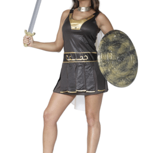 Un déguisement digne des plus grandes légendes nordiques ! Avec sa coupe travaillée et sa cape imposante, ce costume vous plonge directement dans l’univers des Vikings. Parfait pour incarner une guerrière redoutable ou une reine nordique !