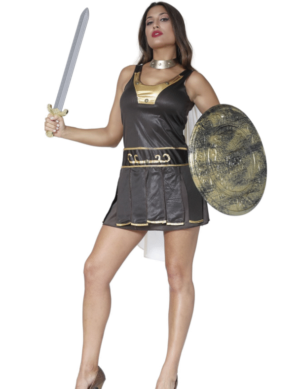 Un déguisement digne des plus grandes légendes nordiques ! Avec sa coupe travaillée et sa cape imposante, ce costume vous plonge directement dans l’univers des Vikings. Parfait pour incarner une guerrière redoutable ou une reine nordique !