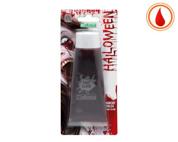 Ce grand tube de faux sang d’environ 100 ml est idéal pour vous permettre d’apporter la touche sanglante qui convient à votre déguisement d’halloween. Que ce soit pour incarner pleinement un zombie qui viendrait de finir son repas pour pour se glisser dans la peau d’un redouble vampire, ce tube de faux sang est l'accessoire indispensable à tous vos déguisements et maquillages d'halloween. Son grand format vous permet de réaliser de nombreux maquillages gores ou de l'utiliser pour apporter votre touche personnelle à votré décoration d’halloween.