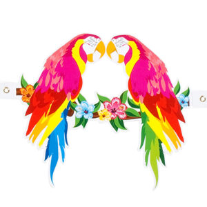 Apportez une touche exotique et festive à votre décoration avec cette guirlande tropicale de 3 mètres ! Avec ses motifs flamants roses et perroquets, elle est parfaite pour une garden party, une beach party ou une soirée sur le thème Hawaï.