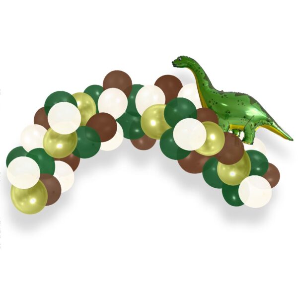Avec ce kit dinosaure, la fête prend des airs préhistoriques ! Les couleurs tropicales et l’adorable ballon Dinosaure donneront à votre décor un aspect fun et énergique, parfait pour toutes les occasions festives. Vos invités seront émerveillés par cet univers unique et original.