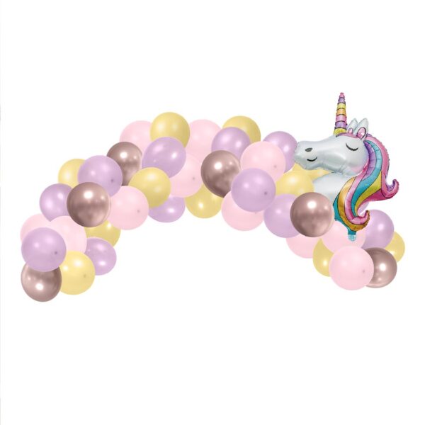 Avec ce kit arche Licorne, l'univers féerique s’invite à votre événement. Les couleurs pastel et le ballon Licorne ajoutent une touche adorable et enchantée, parfaite pour des photos inoubliables. 🎈