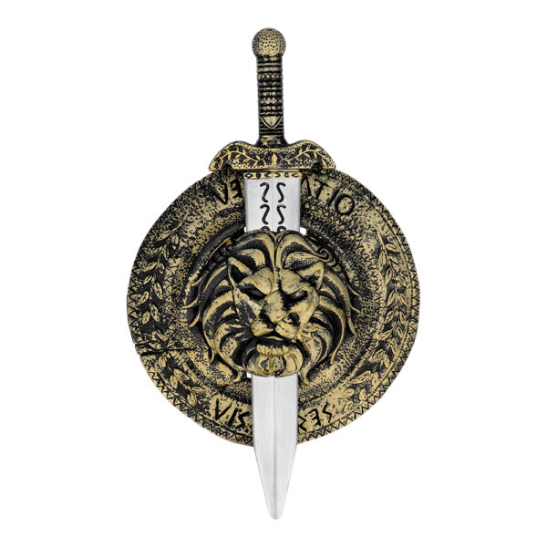 Préparez-vous à entrer dans l'aventure avec notre set enfant chevalier, l'accessoire idéal pour tous les petits héros en herbe ! Ce set comprend une épée et un bouclier magnifiquement décorés, parfaits pour compléter un costume de chevalier, viking ou gladiateur romain, et vivre des aventures épiques.