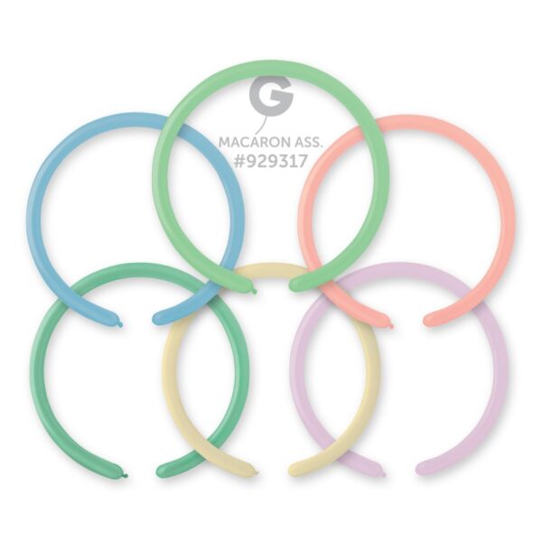 Laissez libre cours à votre imagination avec notre sachet de 100 ballons de modeling aux couleurs pastel. Idéaux pour la sculpture de ballons, ils sont parfaits pour animer les fêtes d'anniversaire, les événements et pour développer la créativité des petits et des grands.