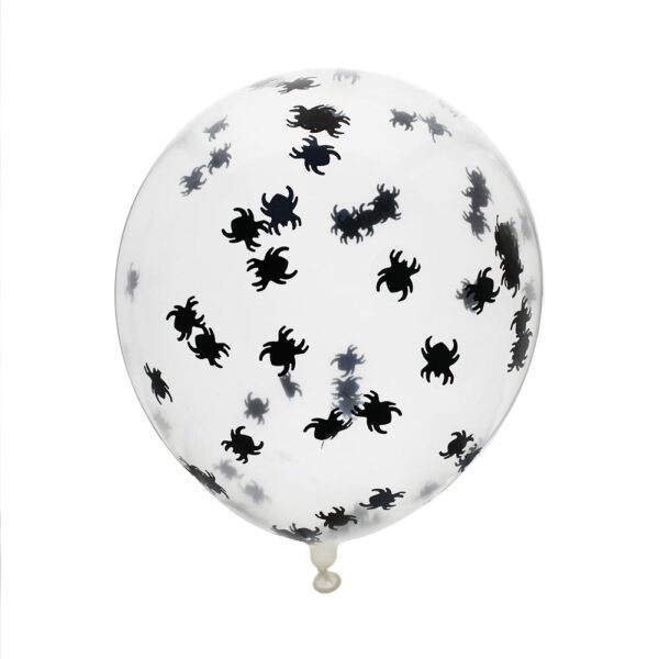 Ces ballons sont comme vos invités : beaux à l’extérieur, et remplis d’araignées à l’intérieur. Idéal pour faire un petit effet "mi-terrifiant mi-mignon" à votre déco de fête. Et bonus : ça fait flipper même avant d’éclater !