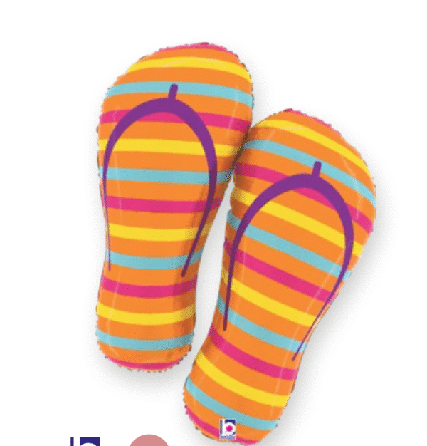 Le Ballon Géant "Claquettes d'Été" : pour une ambiance ensoleillée et ultra-décontractée !