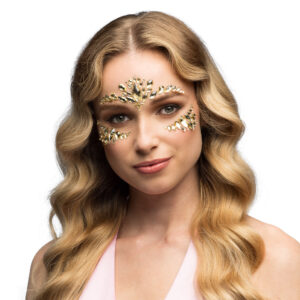 Créez un look festivalier unique et éblouissant en un instant avec nos bijoux de visage éclatants. Faciles à appliquer grâce à leur dos autocollant, ils sont disponibles en trois couleurs élégantes pour s'adapter à toutes vos envies