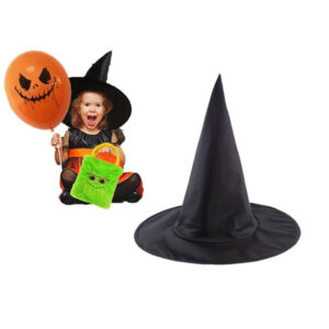 Préparez-vous à envoûter votre entourage avec notre Chapeau de Sorcière pour Enfant ! Que ce soit pour Halloween, une fête déguisée ou un événement magique, ce chapeau de sorcière ajoutera une dose de mystère et d'élégance à la tenue de votre petit sorcier ou sorcière.