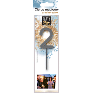 Ajoutez une touche de magie étincelante à vos gâteaux d'anniversaire et autres célébrations avec nos cierges magiques en forme de chiffre. Ils créent un bel effet d'étincelles dorées pour un moment inoubliable.