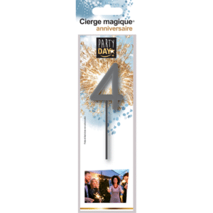Ajoutez une touche de magie étincelante à vos gâteaux d'anniversaire et autres célébrations avec nos cierges magiques en forme de chiffre. Ils créent un bel effet d'étincelles dorées pour un moment inoubliable.