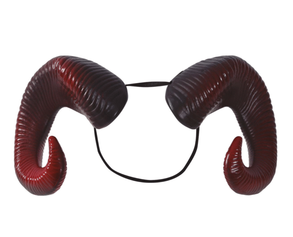 Transformez-vous en créature mystique ou démon élégamment cornu grâce à ce serre-tête à cornes de bélier spiralées, à la fois légères et très réalistes. Idéal pour les costumes de faune, sorcière druidique, divinité maudite, ou créature de la forêt interdite.