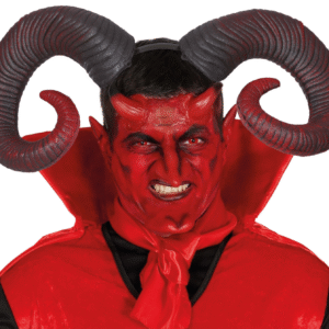 Transformez-vous en créature mystique ou démon élégamment cornu grâce à ce serre-tête à cornes de bélier spiralées, à la fois légères et très réalistes. Idéal pour les costumes de faune, sorcière druidique, divinité maudite, ou créature de la forêt interdite.