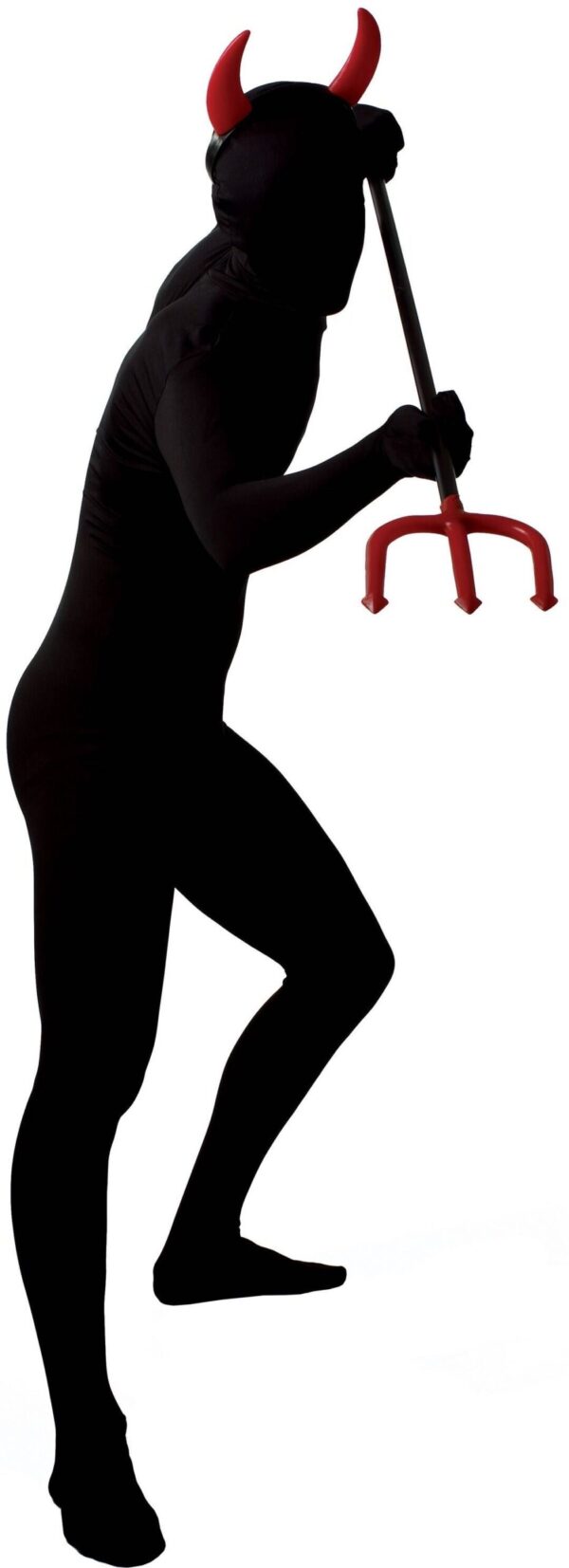 Devenez une silhouette mystérieuse et polyvalente avec notre déguisement seconde peau noir. Ce costume intégral et extensible vous couvrira de la tête aux pieds, vous offrant une liberté de mouvement totale pour toutes vos fêtes costumées.