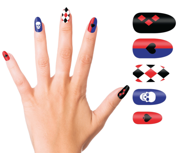 Faux Ongles "Dangerous" – 12 pièces + Colle – Ces faux ongles effet griffe sont parfaits pour sublimer un déguisement d’Halloween ou pour booster un look rock/goth. Leur forme pointue et leur finition intense font toute la différence pour un effet dramatique et irrésistible.