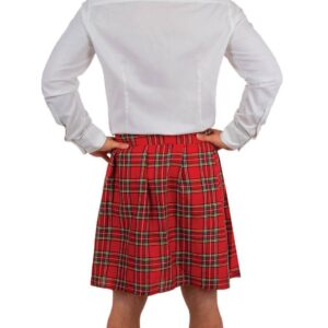 Ajoutez une touche d'originalité et de tradition à votre prochaine fête avec notre kilt d'Écossais. Cet accessoire de déguisement emblématique vous transformera en un fier highlander en un clin d'œil. Léger et confortable, il est parfait pour toutes vos occasions festives