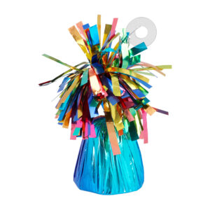 Maintenez vos ballons en place avec style grâce à notre poids de ballon arc-en-ciel. À la fois fonctionnel et décoratif, il apportera une touche de couleur joyeuse à toutes vos fêtes.