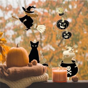 Transformez votre maison en repaire de l’étrange (et de l’adorable) grâce à nos stickers vitre Fantômes PM. Sorcières rieuses, chats noirs malicieux, citrouilles rigolotes et esprits taquins s’invitent à vos fenêtres pour faire sensation auprès des petits et des grands. Une touche lugubre, mais fun, pour une ambiance 100 % Halloween !