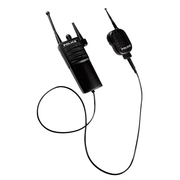 Lancez-vous dans des aventures palpitantes avec notre talkie-walkie 'Police'. Avec son design réaliste et sa facilité d'utilisation, il est parfait pour les jeux de rôle et la communication entre coéquipiers lors de vos missions imaginaires.