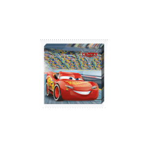 Préparez une ambiance de course effrénée pour votre prochaine fête avec nos 20 Serviettes Cars ! Idéales pour un anniversaire ou toute autre célébration sur le thème de Disney Pixar Cars, ces serviettes sont l'accessoire indispensable pour une table réussie. Chaque serviette met en scène l'iconique Flash McQueen sur une piste de course, avec les tribunes bondées en arrière-plan, capturant l'énergie et l'excitation des compétitions.