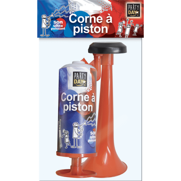 La Corne de Supporter à Piston : le son ultra puissant pour faire vibrer le stade (ou le salon !) !