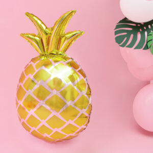 Illuminez vos fêtes avec notre Ballon Aluminium Ananas Doré ! Un accessoire décoratif original et spectaculaire pour une ambiance tropicale réussie.