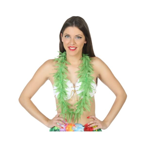 Mettez une ambiance tropicale et décontractée à votre cou avec notre Collier Hawaïen Hippie Vert ! Un accessoire frais et coloré pour toutes vos célébrations.