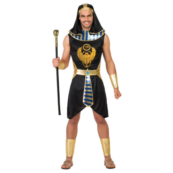 Révélez le Pharaon qui sommeille en vous avec notre Déguisement Égyptien ! Un costume complet, élégant et détaillé, parfait pour une immersion totale dans l'univers fascinant de l'Égypte ancienne