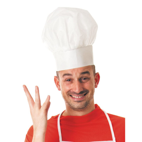 Mettez votre toque et régalez vos proches avec notre Toque de Chef ! Un accessoire simple, efficace et amusant pour toutes vos aventures culinaires et festives.