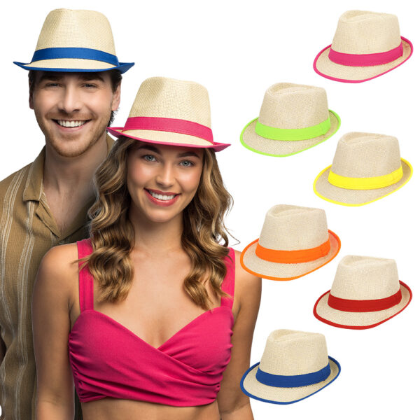 Mettez de la couleur sur votre tête avec notre Chapeau Funky Town ! Un accessoire de fête stylé, confortable et parfait pour toutes les occasions estivales et festives