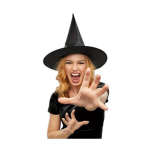 Révélez la magie qui sommeille en vous avec notre Chapeau de Sorcière ! Un accessoire de déguisement élégant, facile à porter et parfait pour toutes vos célébrations thématiques.