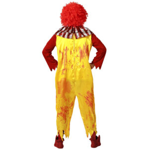 Pour un look d'Halloween qui ne passera pas inaperçu, ce déguisement de clown jaune est le choix parfait.