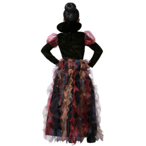 Pour un look d'Halloween à la fois élégant et effrayant, ce déguisement de fille vampire est le choix parfait.