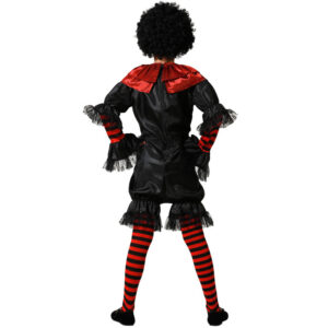 Pour un look d'Halloween qui ne passera pas inaperçu, ce déguisement de clown noir est le choix parfait.