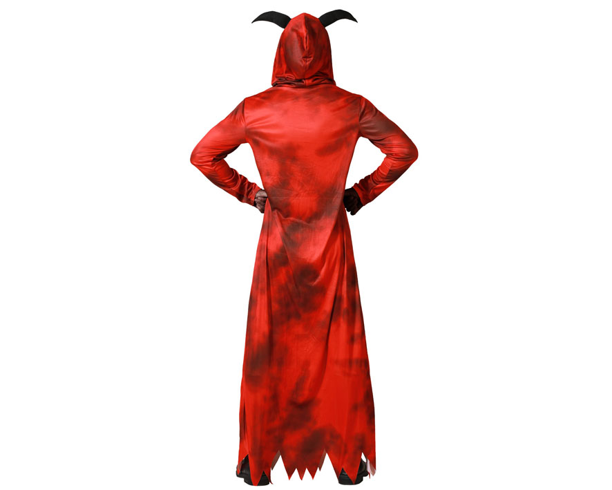 Ce Déguisement de Démon est un costume d'Halloween qui représente une figure diabolique ou maléfique. Il est conçu pour un homme adulte et offre un look sombre et théâtral.