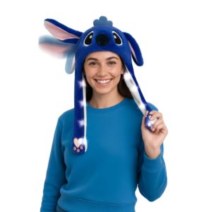 Illuminez votre style avec le Bonnet Lumineux Koala Bleu ! Un accessoire en peluche ultra-doux avec LED intégrées. Parfait pour les fêtes, le ski ou un look fun au quotidien.