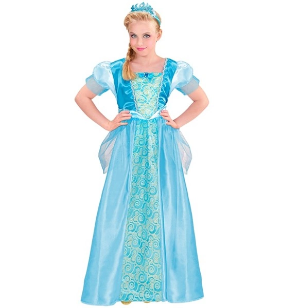 Devenez la reine de l'hiver avec le Déguisement Princesse des Neiges ! Robe longue satinée et tiare incluses. Le costume magique indispensable pour tous les événements festifs.