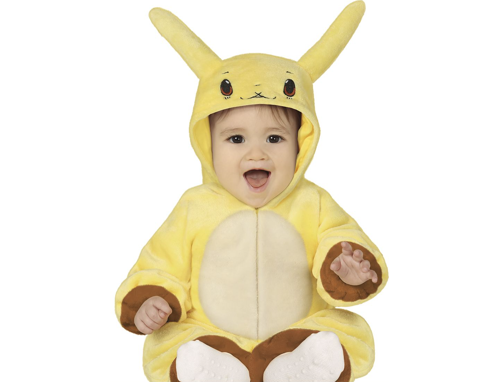 Craquez pour le Déguisement de Chinchilla pour bébé ! Une combinaison jaune en peluche ultra-douce avec capuche et queue. Parfait pour un Carnaval plein de douceur.