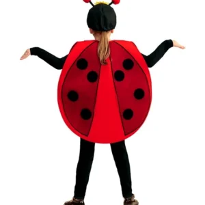 Découvrez le Déguisement de Coccinelle "Gros Yeux" pour 2/4 ans ! Un costume rembourré original avec visage expressif et coiffe à antennes. Parfait pour un Carnaval plein d'humour.
