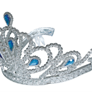 Sublimez votre déguisement avec le Diadème Argenté aux pierres bleues ! Un accessoire royal étincelant, idéal pour devenir la plus belle des princesses.