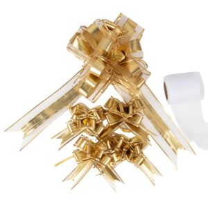 Sublimez votre cortège avec le Kit de décoration de voiture 6 pièces. Inclus : nœuds et tulle pour un mariage élégant. Disponible en Or, Rose ou Blanc (choix en magasin).