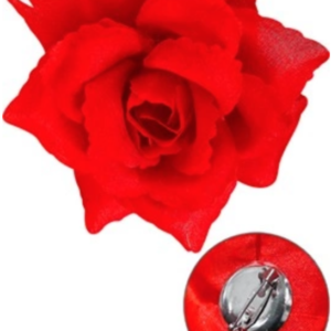 Complétez votre tenue de fête avec notre Boutonnière Rose Rouge. Une fleur artificielle élégante avec fixation broche, parfaite pour les mariages et cérémonies. Durable et éclatante.