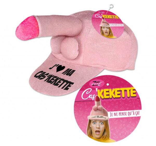 Osez le summum de l'humour potache avec la Cas'Kekette ! L'accessoire incontournable pour un EVG ou un EVJF mémorable. Peluche rose, design 3D et rires garantis.