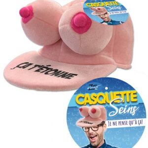Osez l'humour décalé avec la Casquette Seins "Ça t'étonne" ! L'accessoire indispensable pour vos EVG, anniversaires et soirées à thème humoristiques. Rires garantis !