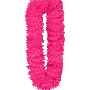 Évadez-vous sous les tropiques avec notre Collier Hawaïen Rose ! Un accessoire de fleurs fuchsia indispensable pour vos soirées Beach Party, anniversaires et carnavals.