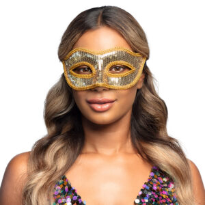Brillez lors de vos soirées masquées avec nos Masques à Sequins disponibles en plusieurs coloris. Accessoires étincelants et confortables, choix de la couleur en magasin !