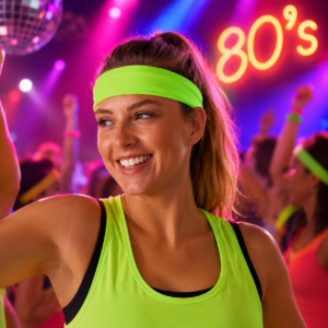 Complétez votre déguisement rétro avec le bandeau de tête fluo style Années 80 ! Idéal pour une soirée vintage. Choix du coloris (rose, vert, bleu, jaune, orange) en magasin.