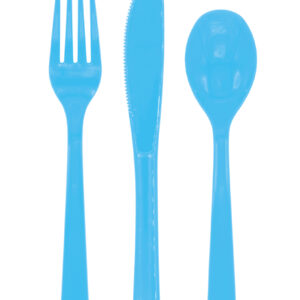 Boostez votre décoration de table avec nos 18 couverts réutilisables colorés ! Solides et élégants, choisissez votre coloris (bleu, rose, jaune...) pour des fêtes inoubliables et écologiques.