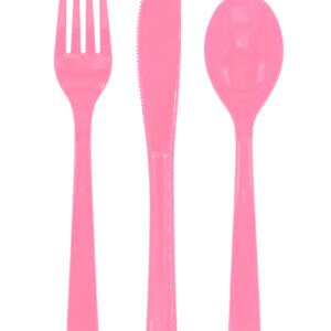 Boostez votre décoration de table avec nos 18 couverts réutilisables colorés ! Solides et élégants, choisissez votre coloris (bleu, rose, jaune...) pour des fêtes inoubliables et écologiques.